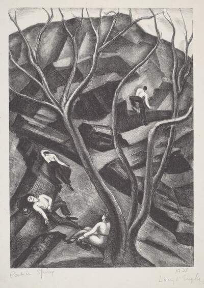 Park in Spring