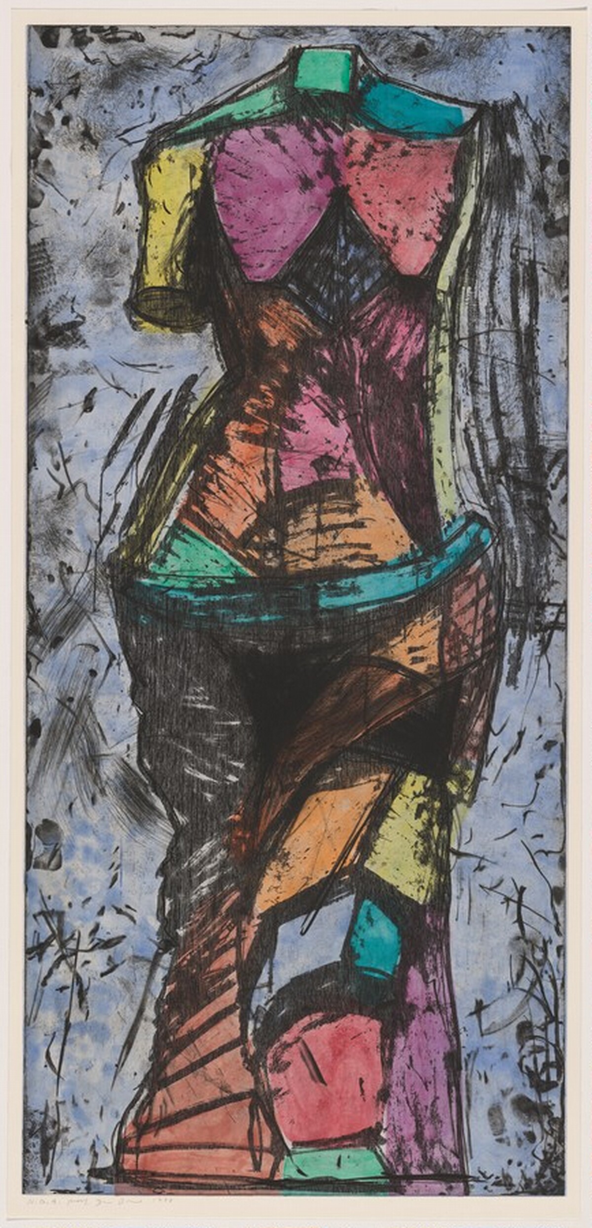 The Oil of Gladness by Jim Dine