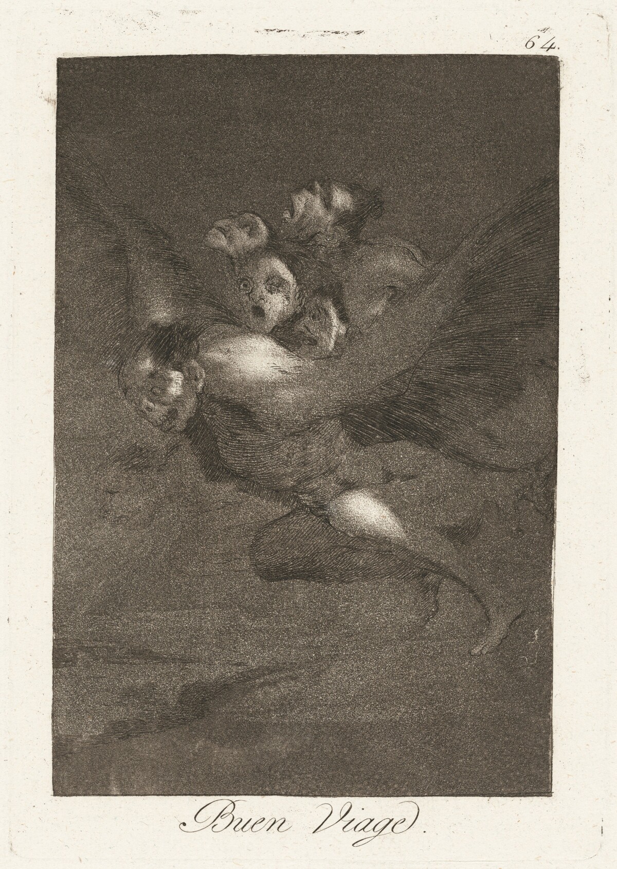 Buen Viage (Bon Voyage) by Francisco Goya