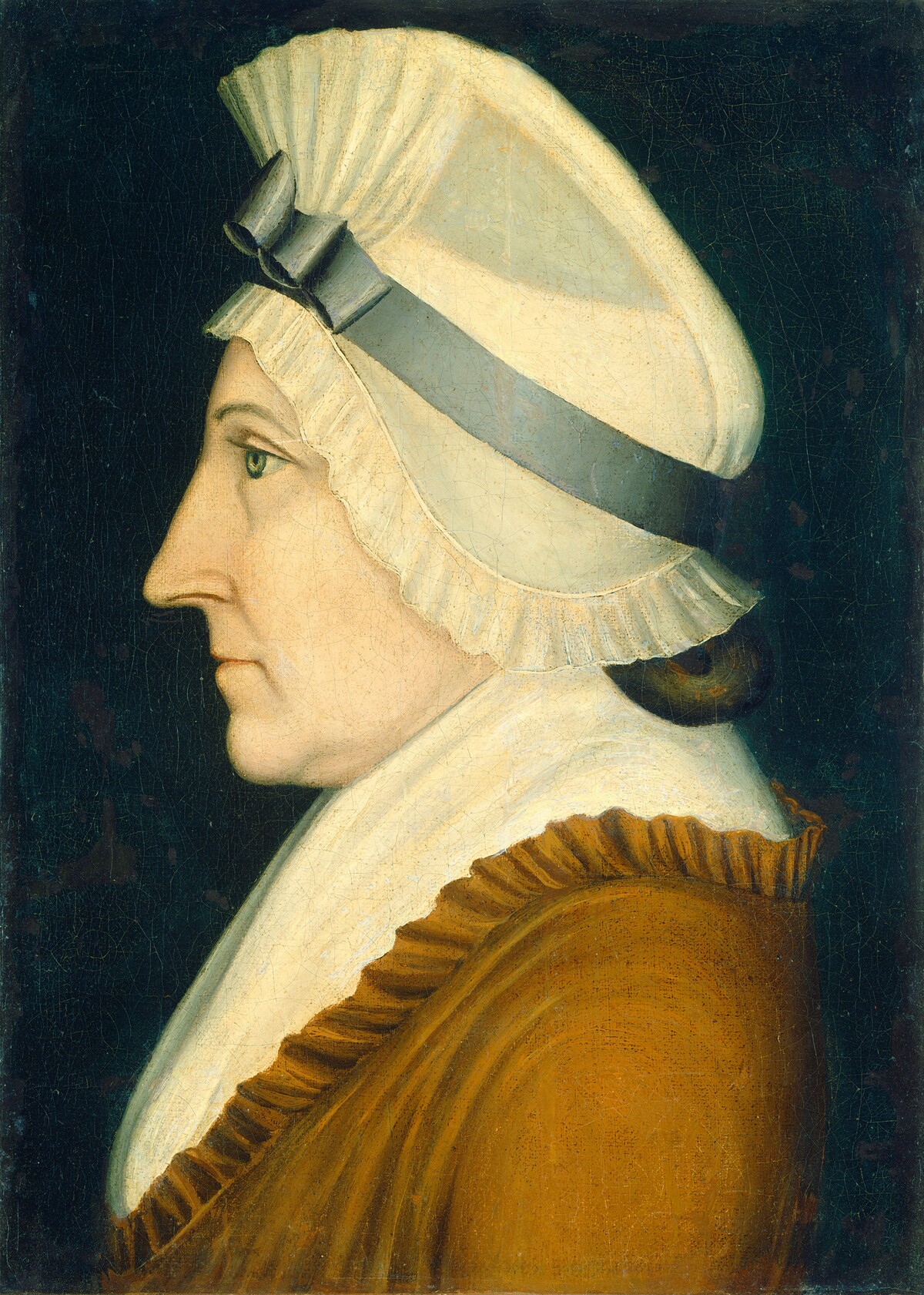 Lady in a White Mob Cap by Benjamin Greenleaf