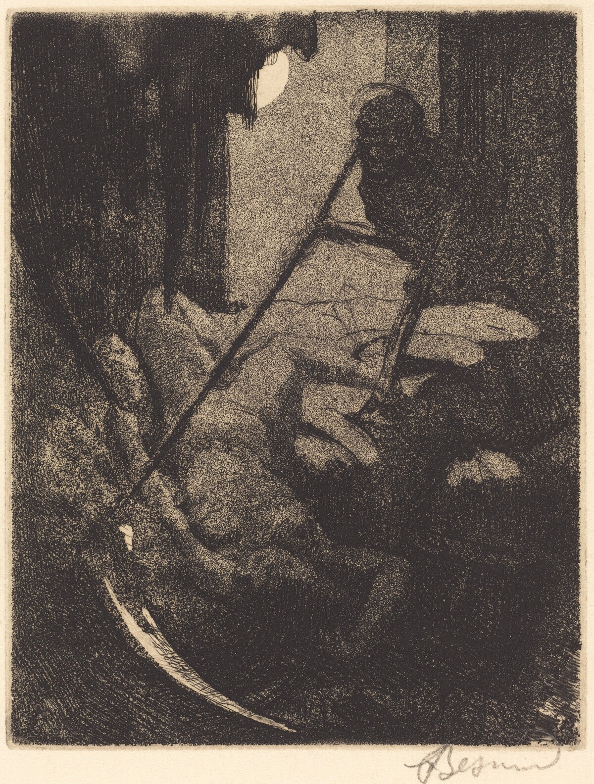 The Mystery (Le mystère) by Albert Besnard