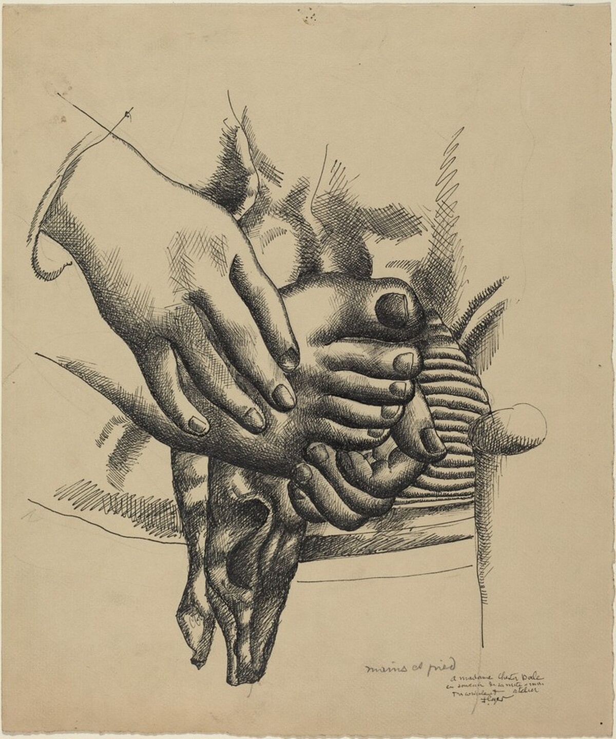 Hands and Foot by Fernand Léger