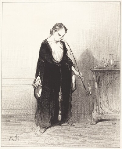 O plaisir de l'opium que tu me ravis!...