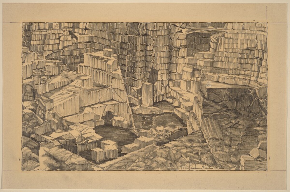 Grey Knox Quarry by Malcolm Rice