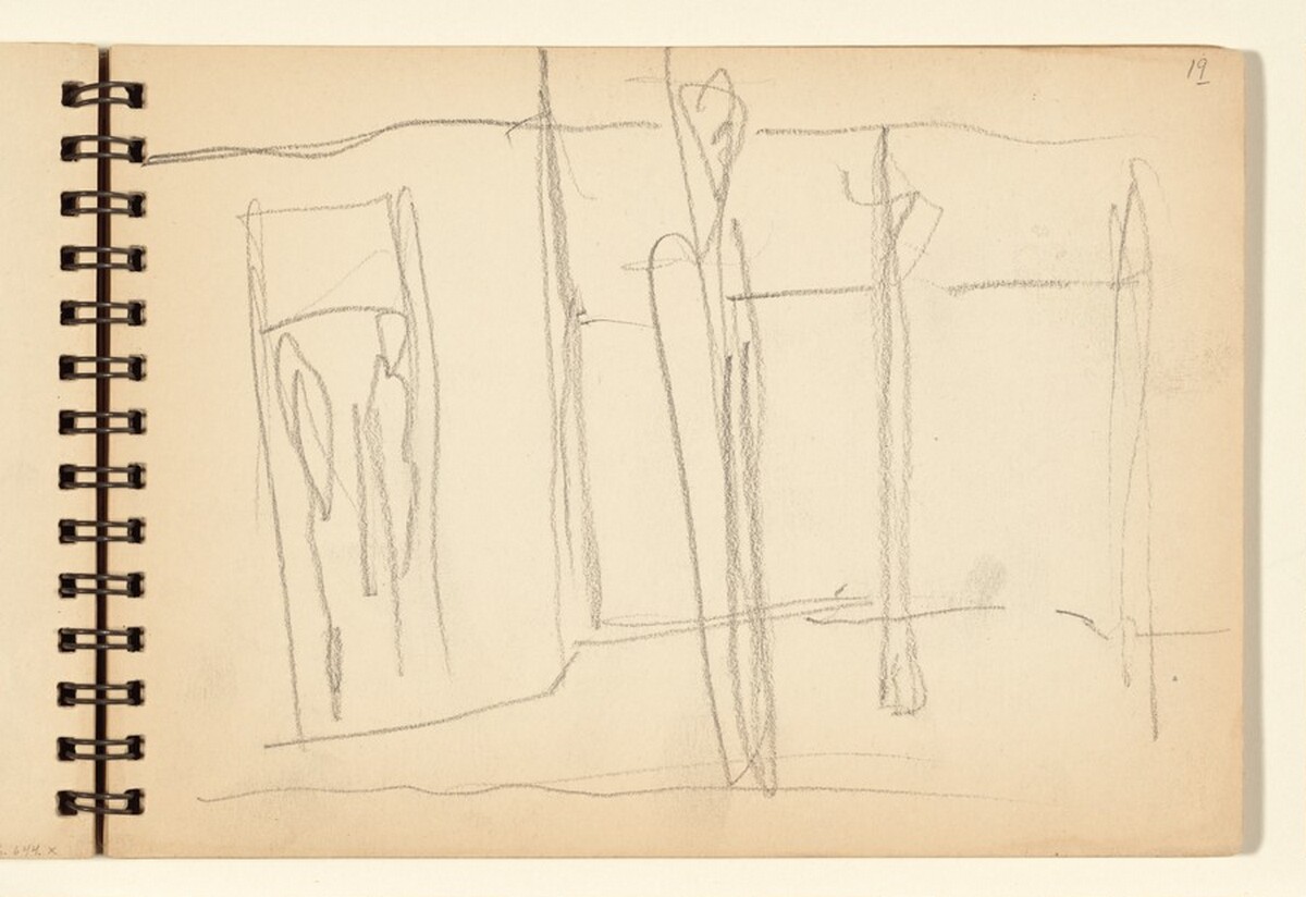 Sketchbook by Mark Rothko