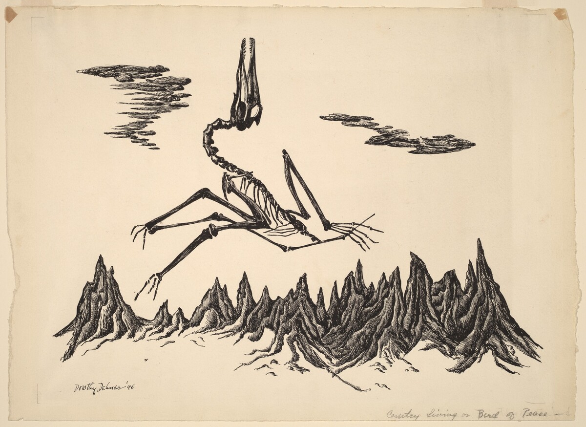 Country Living or Bird of Peace by Dorothy Dehner