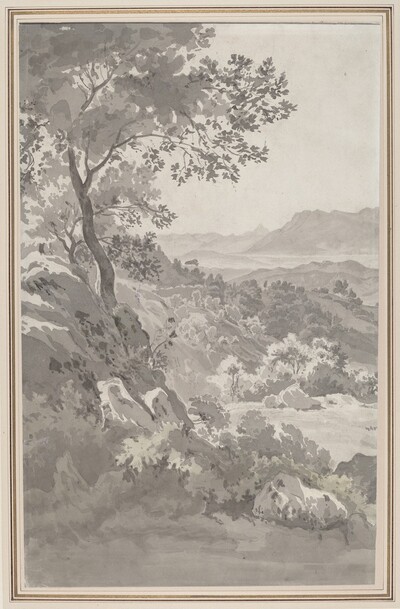 Valley in the Italian Campagna