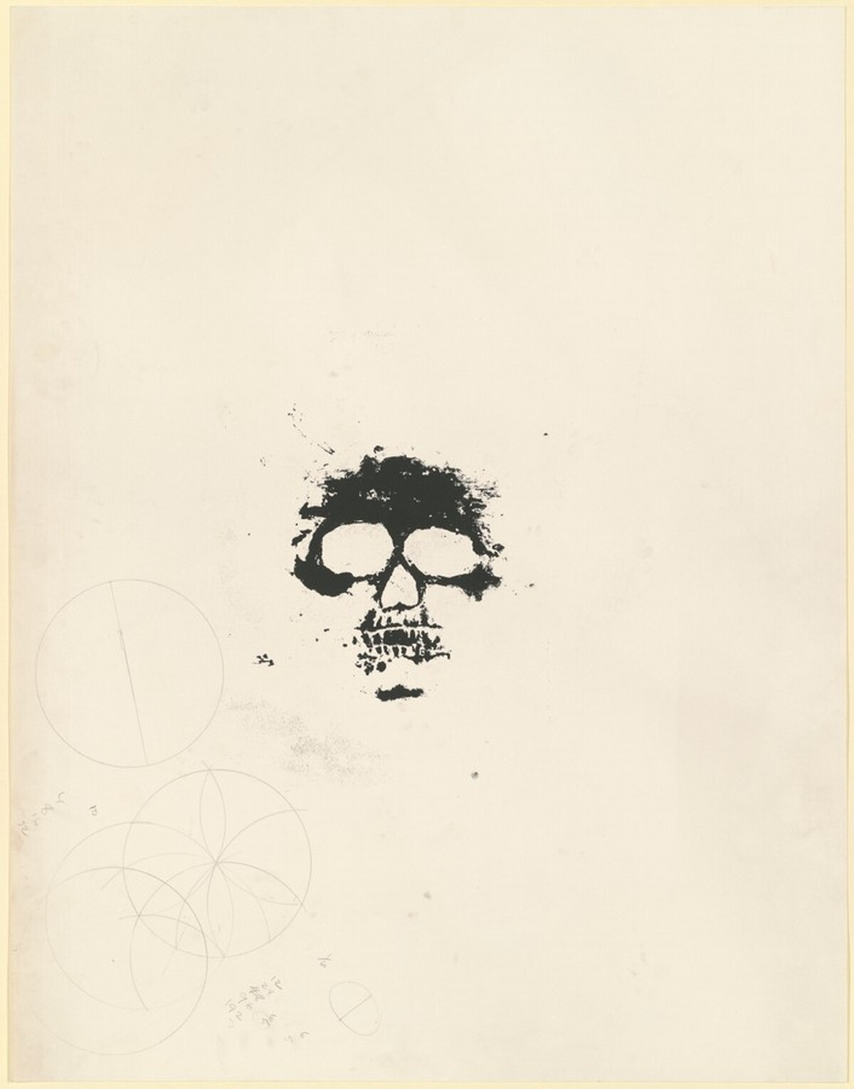 Untitled [proof] by Jasper Johns