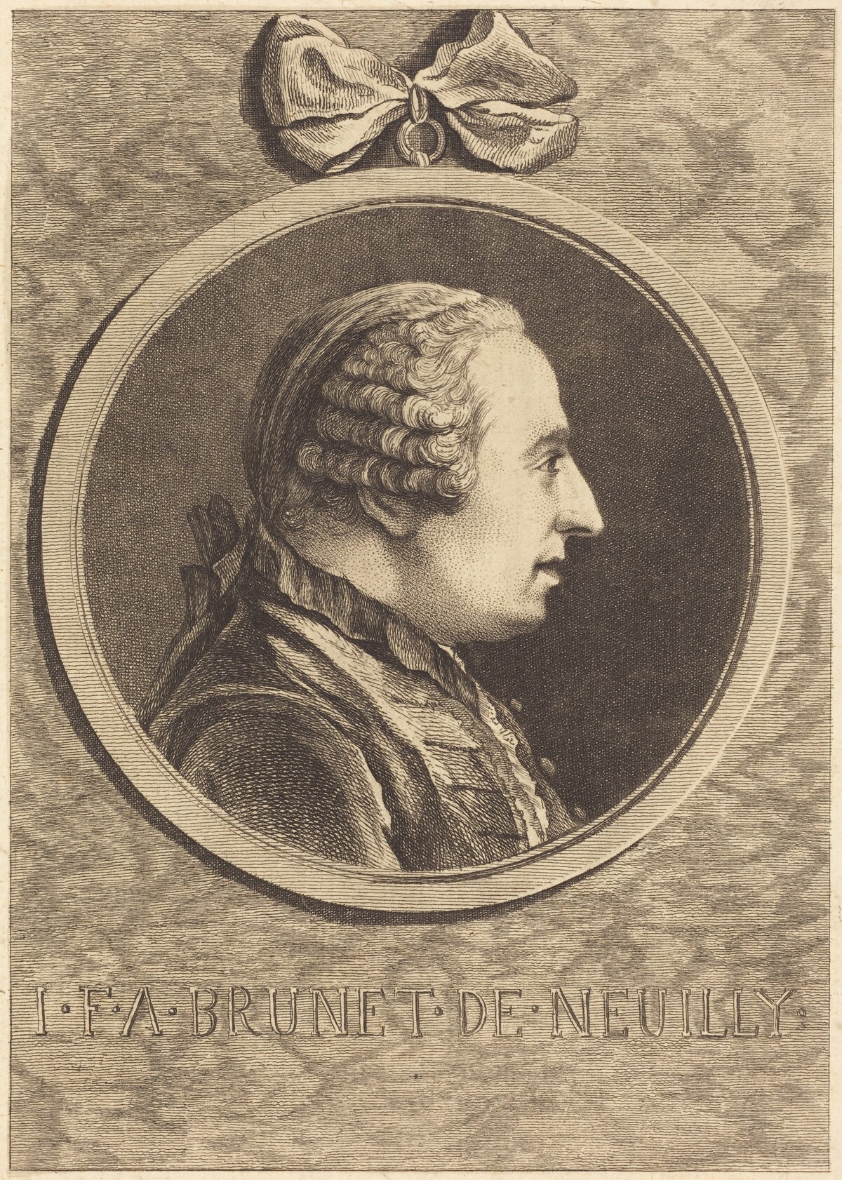 I.F.A. Brunet de Neuilly by Charles-Nicolas Cochin II