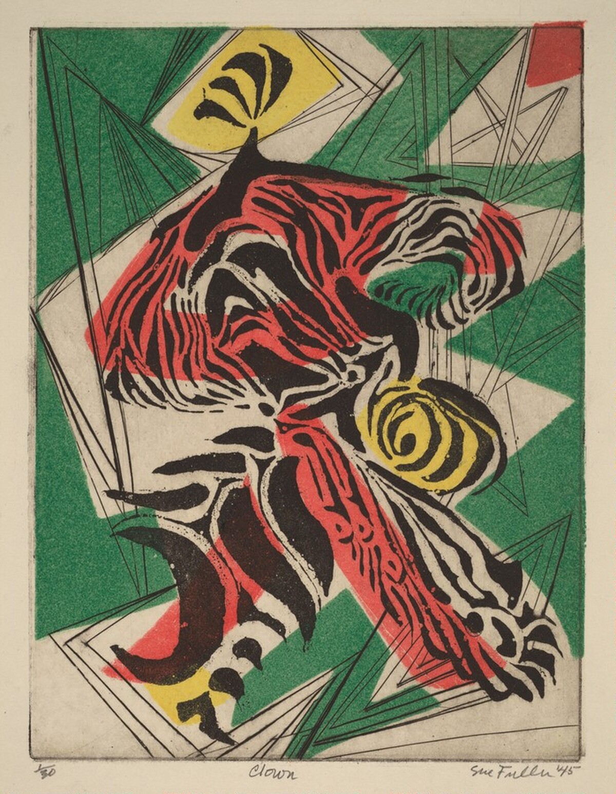 Clown by Sue Fuller