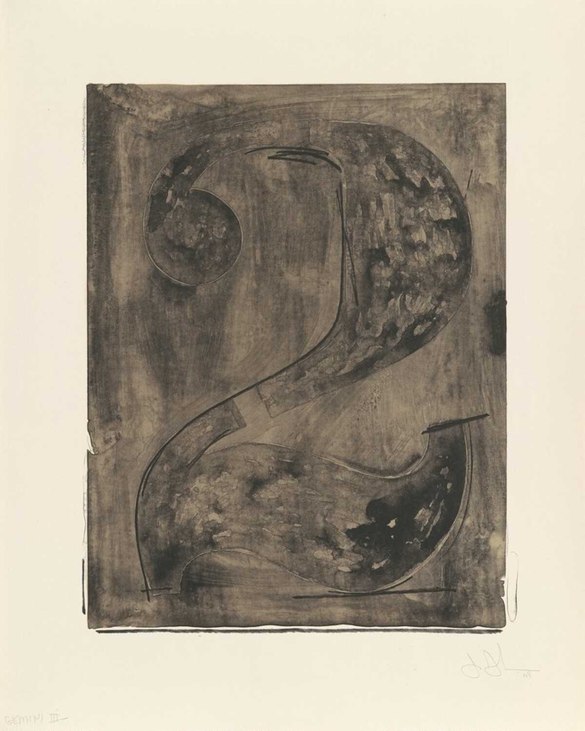 Figure 2 by Jasper Johns