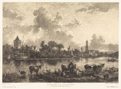 Animaux au Pâturage (Animals at Pasture)