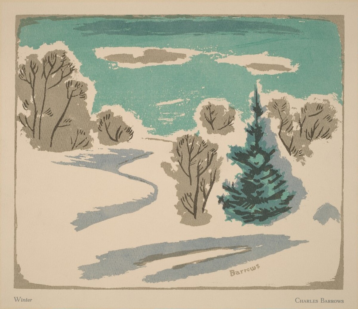 Winter by Charles Barrows