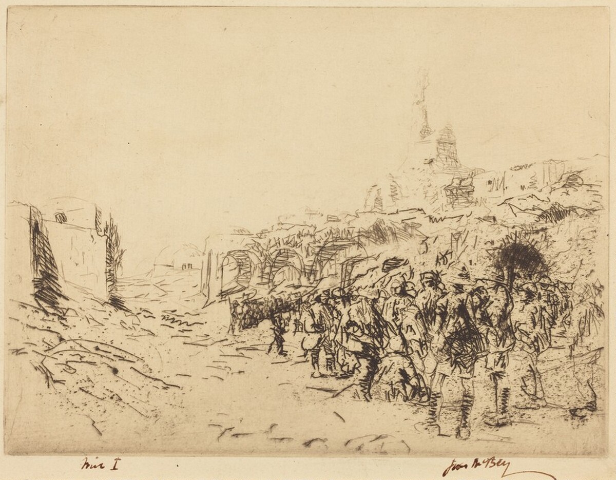 Gaza - Prisoners of War by James McBey