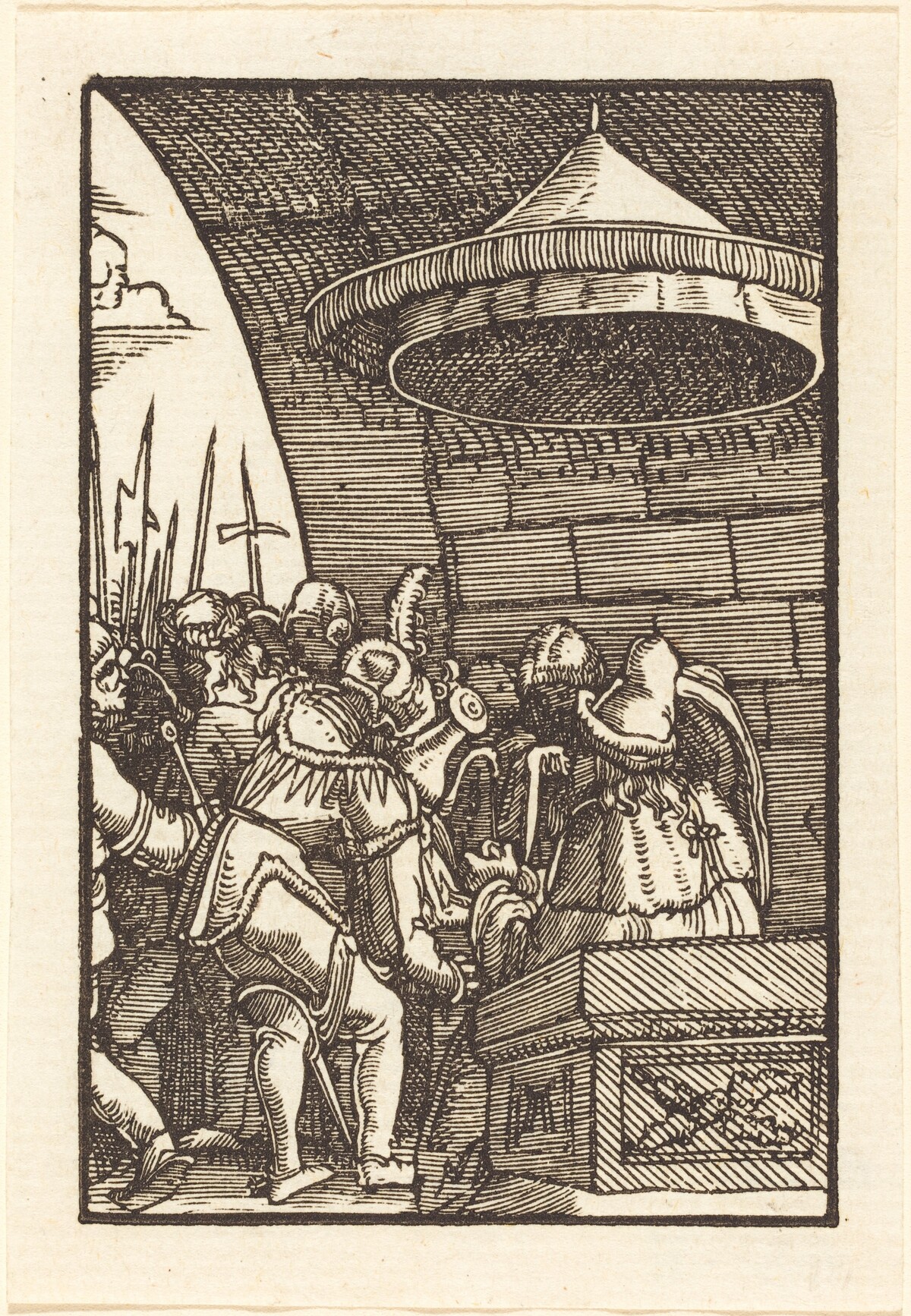 Pilate Washing His Hands by Albrecht Altdorfer