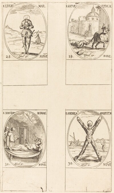 St. Liverius; St. Saturninus; St. Joscion; St. Andrew