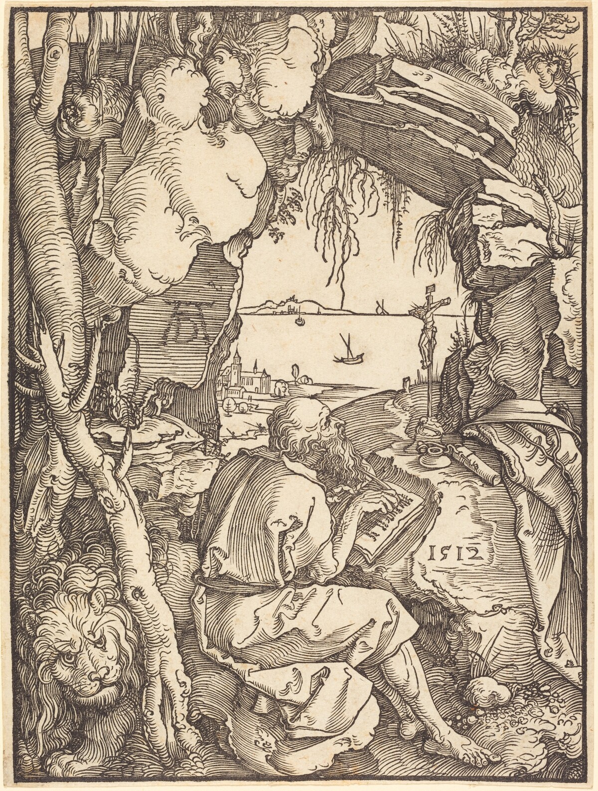 Saint Jerome in a Cave by Albrecht Dürer