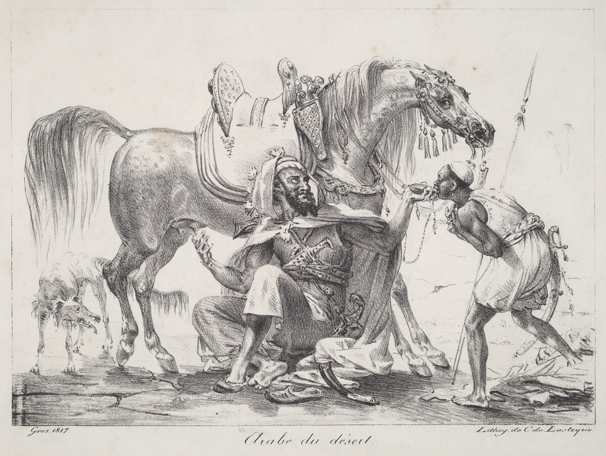 Arabe du désert (Desert Arab) by Antoine-Jean Gros
