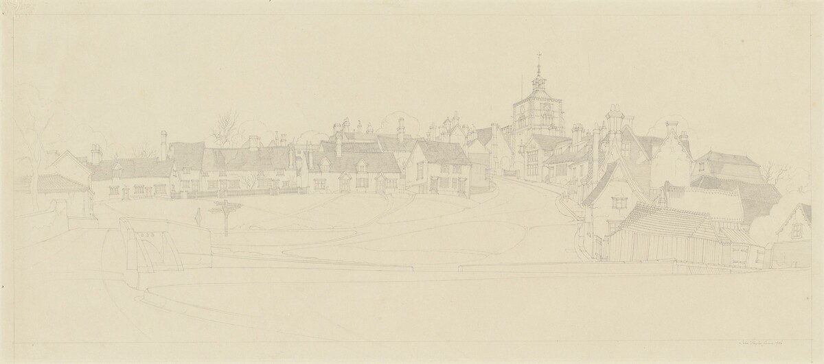 Finchingfield, England by John Taylor Arms