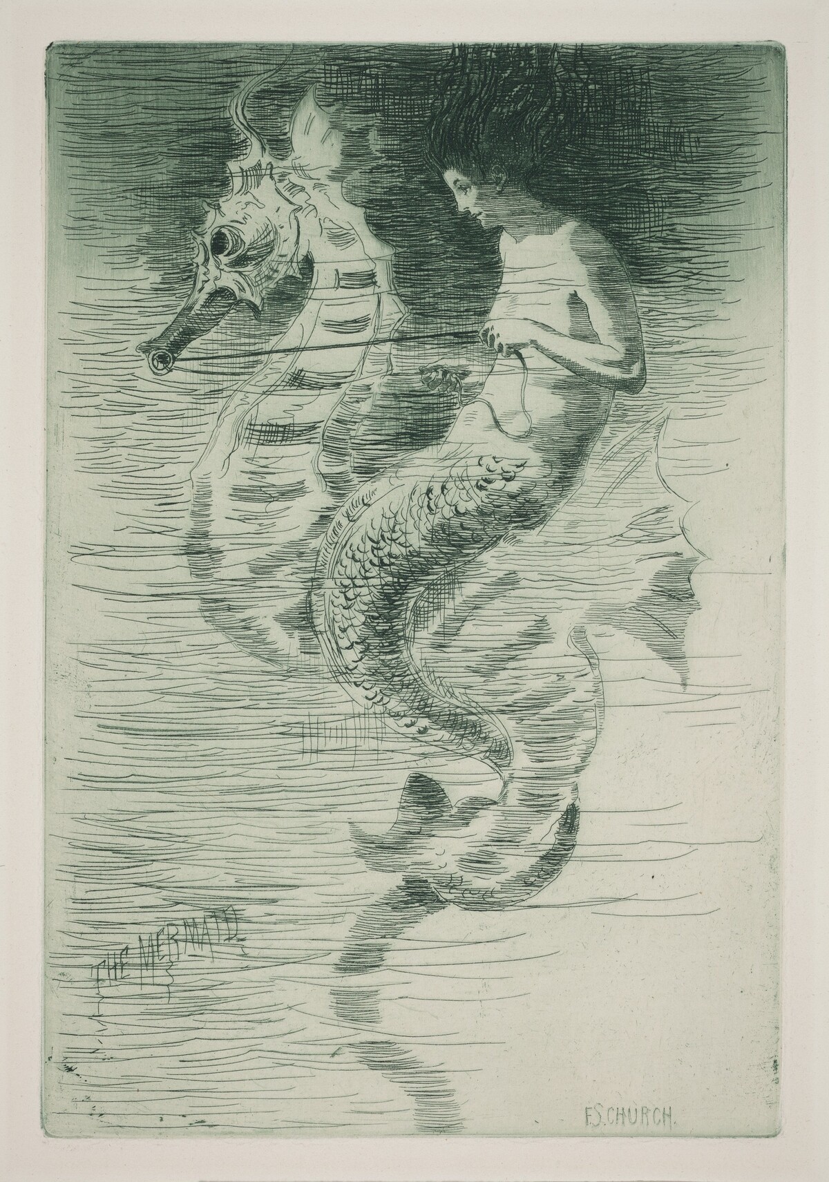 The Mermaid by Frederick Stuart Church