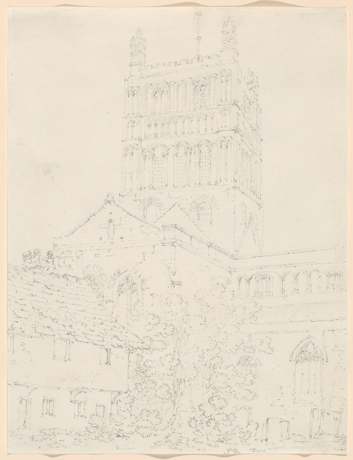 Tewkesbury Abbey No. 2 by Joseph Mallord William Turner