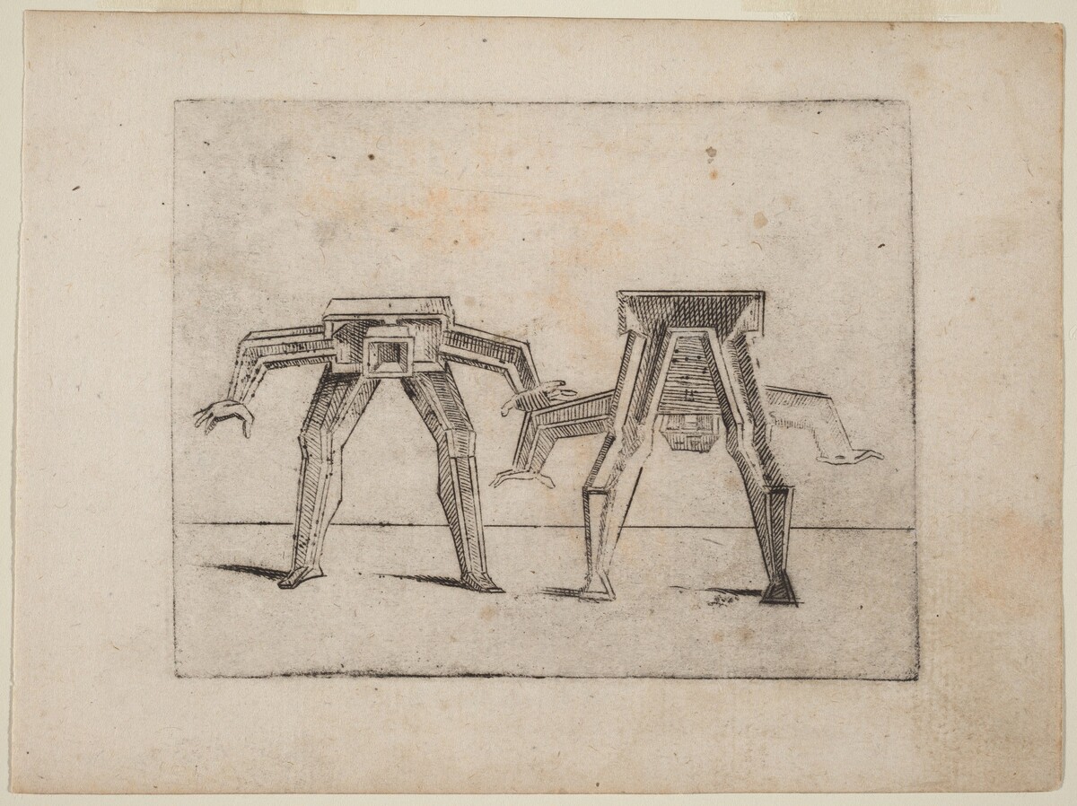 From "Bizzarie di varie Figure" by Giovanni Battista Bracelli