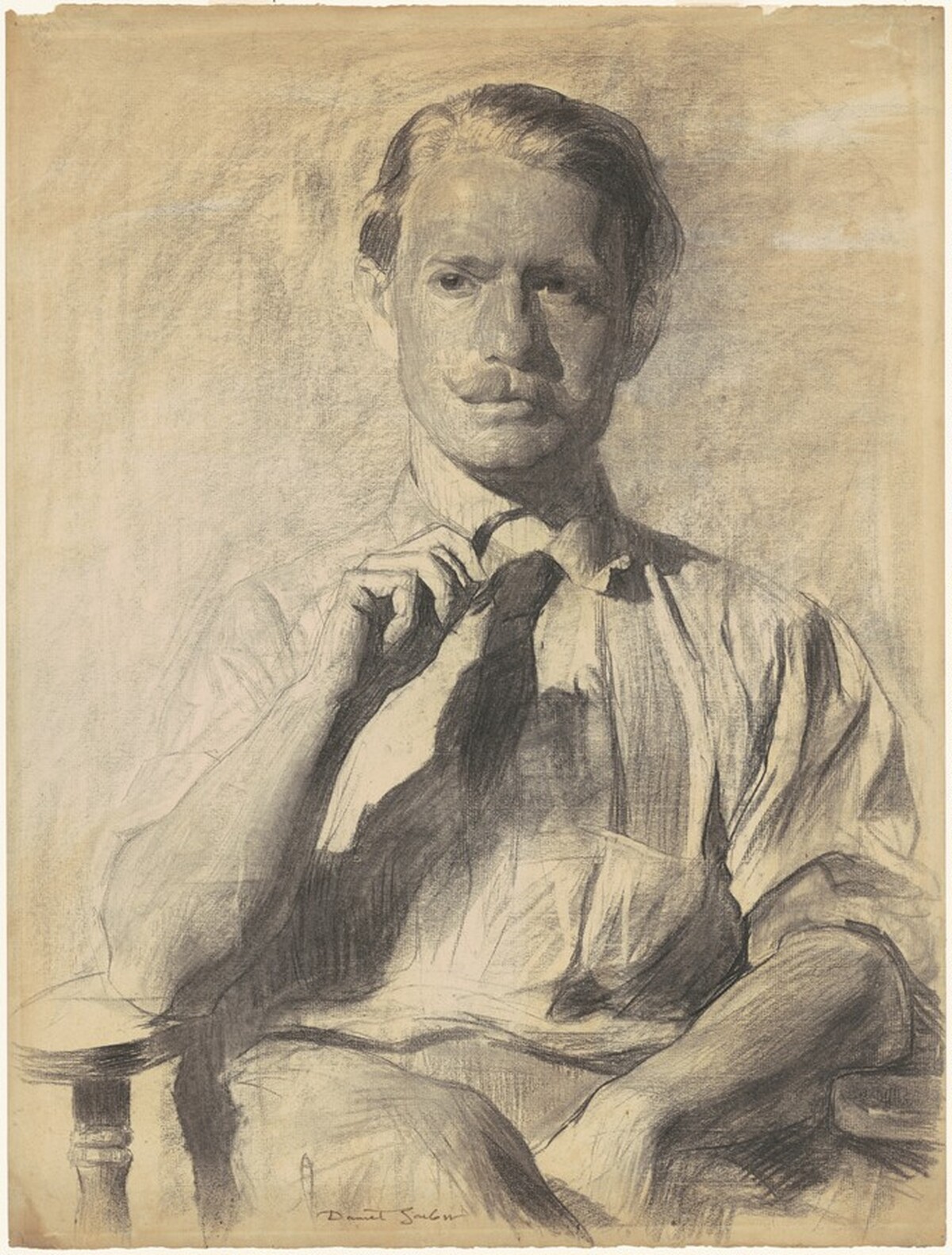 Young Sculptor by Daniel Garber