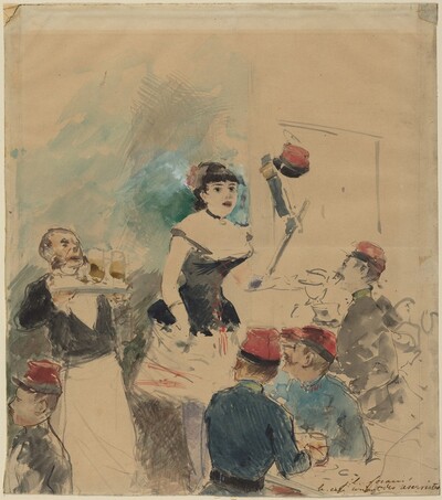 Le cafe concert des reservistes