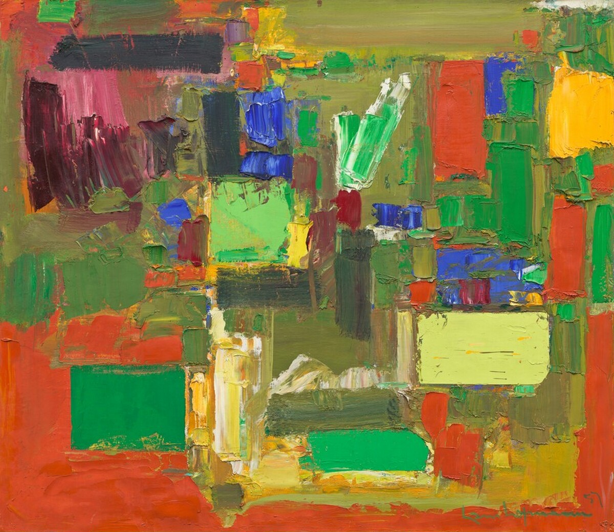 Autumn Gold by Hans Hofmann