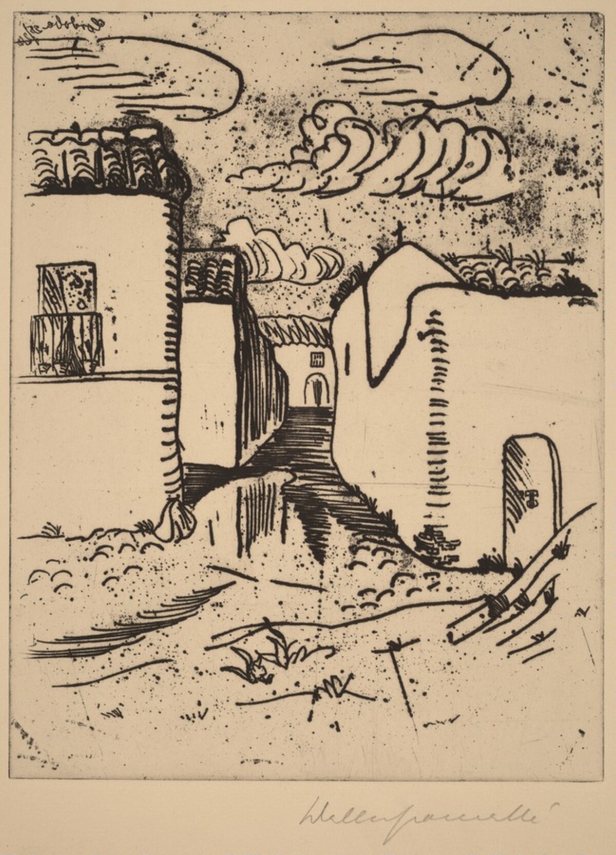 From Cordoba (Aus Cordoba) by Walter Gramatté