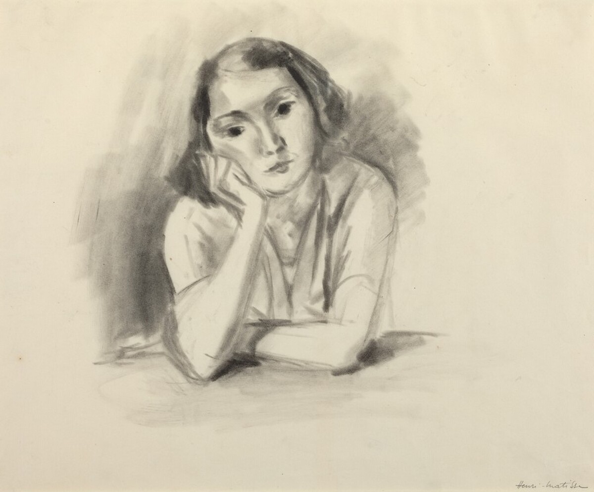 Head of a Girl by Henri Matisse