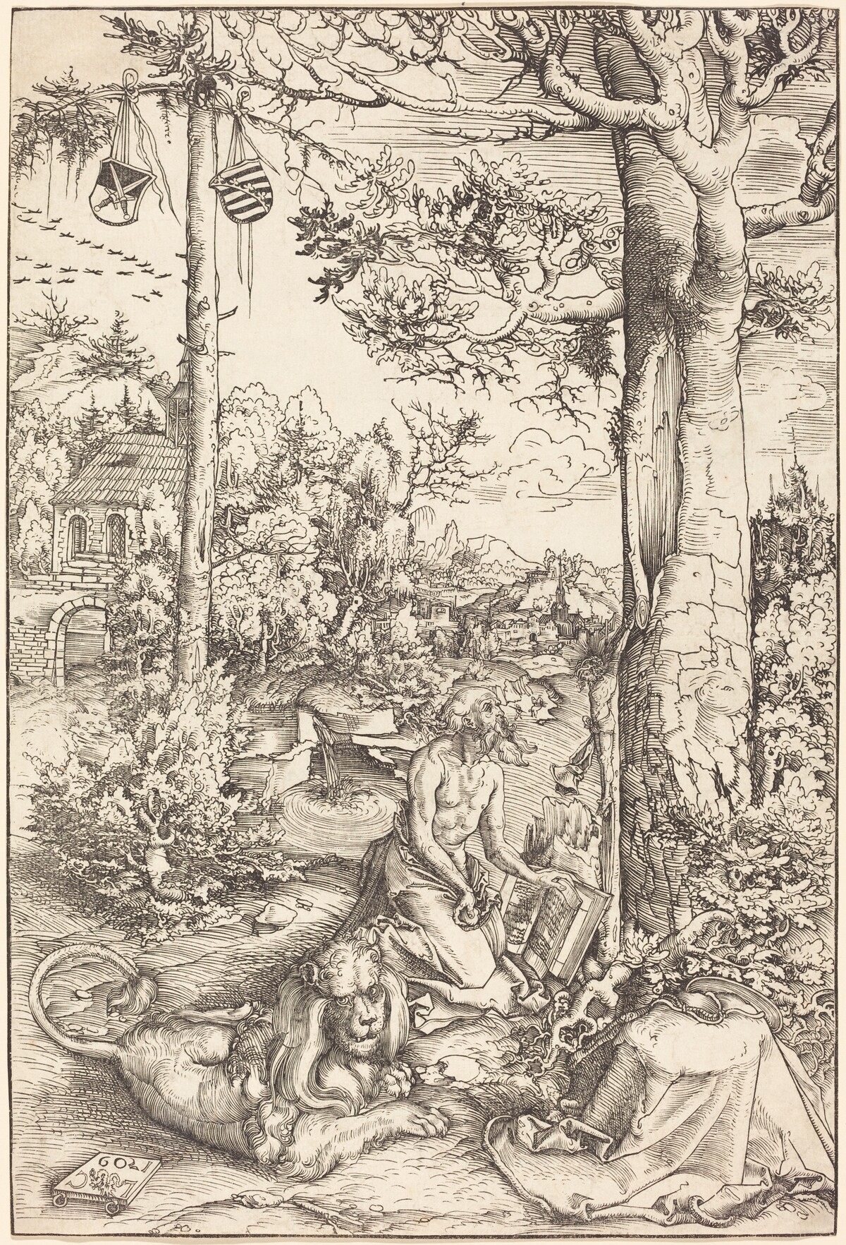 The Penitence of Saint Jerome by Lucas Cranach the Elder