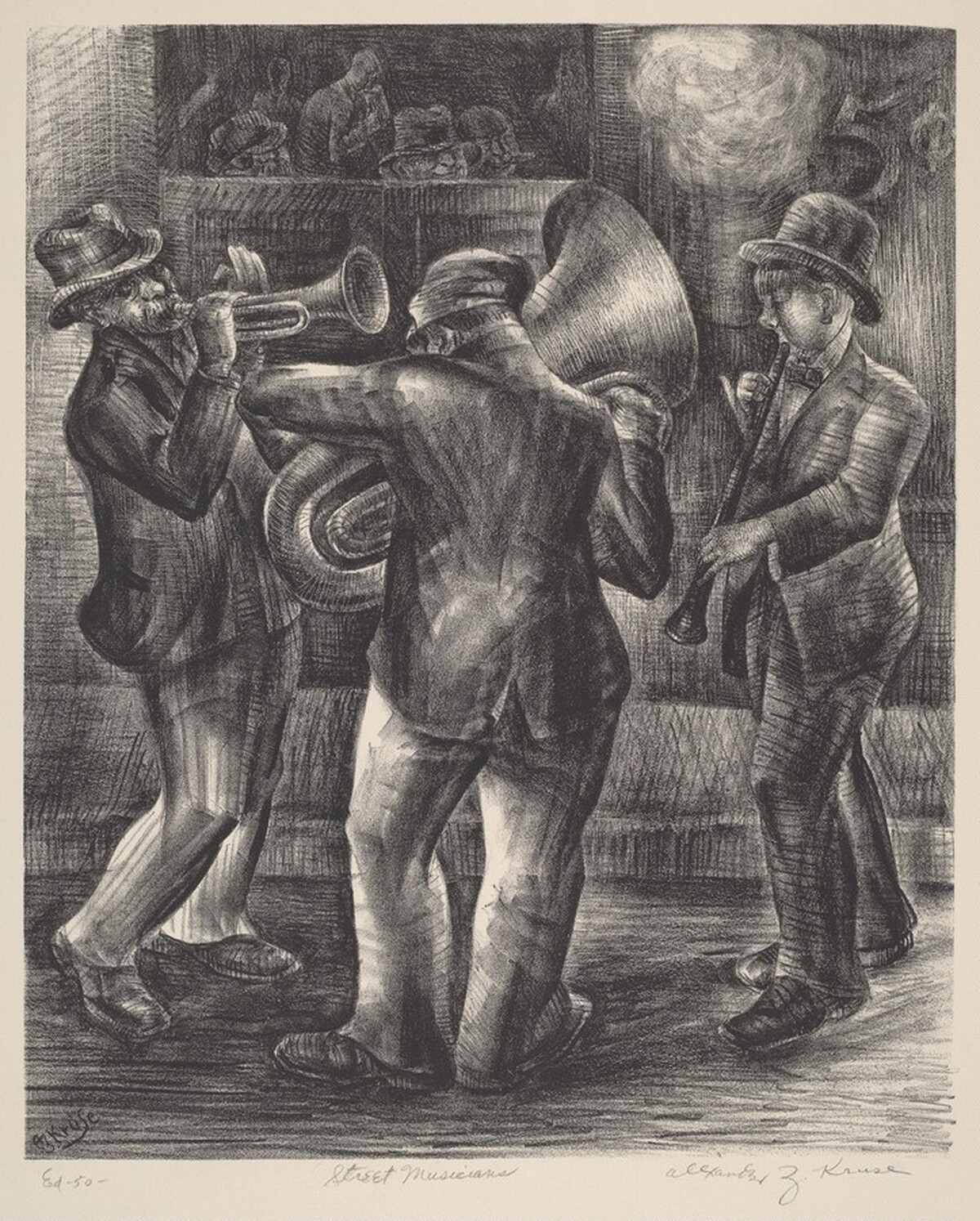 Street Musicians by Alexander Zerdin Kruse