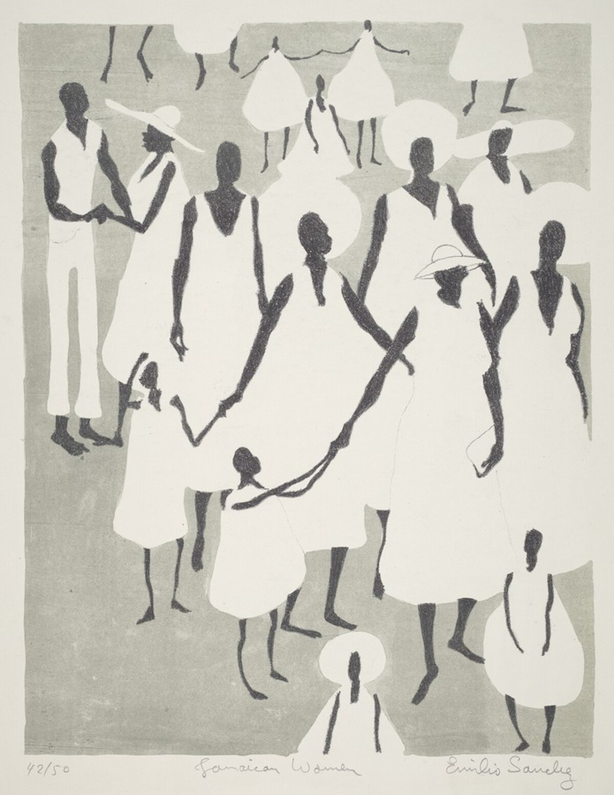 Jamaican Women by Emilio Sanchez