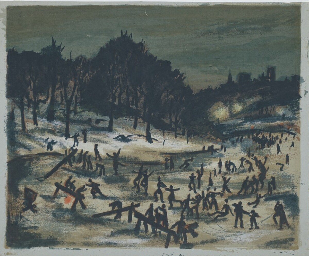Night Skaters by Leonard Pytlak