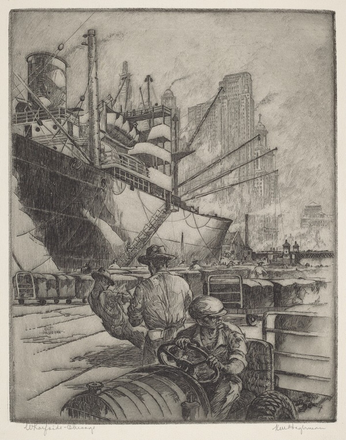 Wharfside, Chicago by Kent Hagerman
