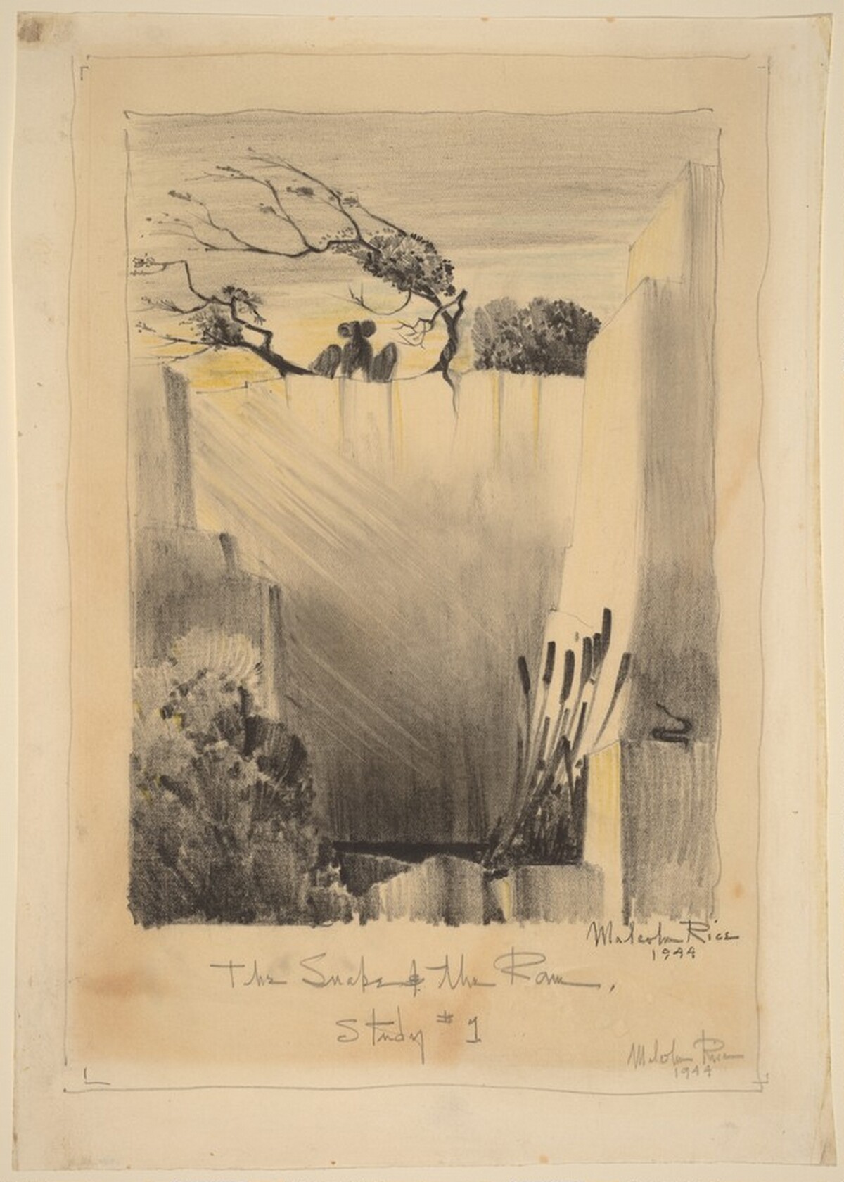 Ebenezer Quarry - The Snake and the Ram by Malcolm Rice
