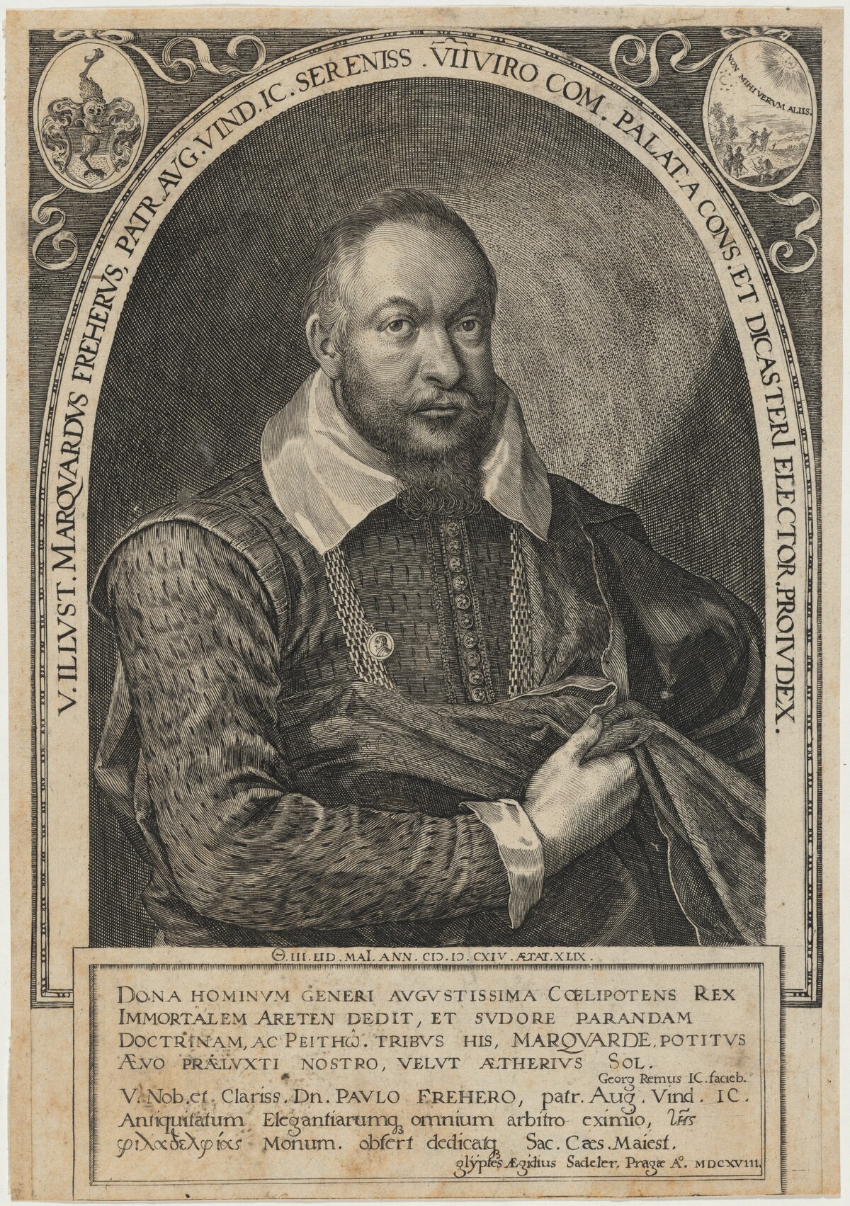 Paulo Frehero by Aegidius Sadeler II