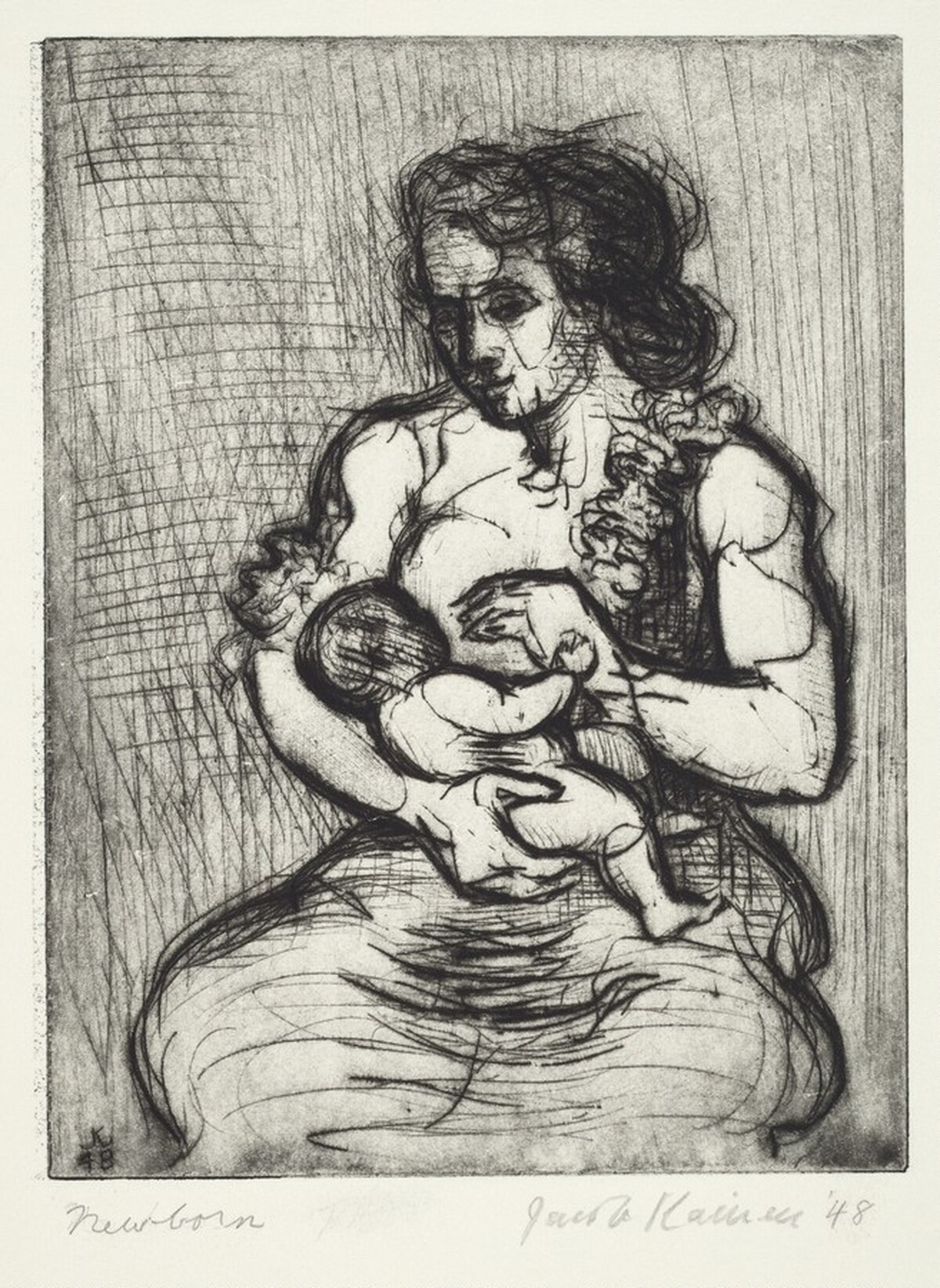 Newborn by Jacob Kainen