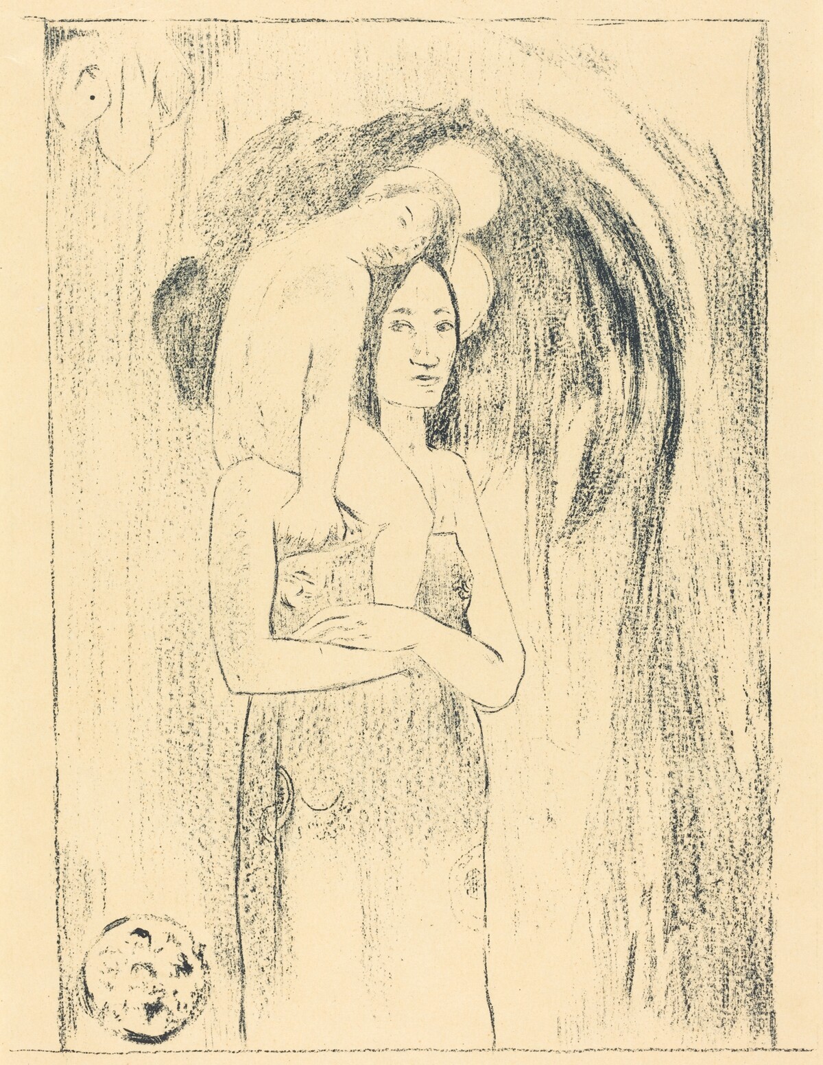 Ia Orana Maria (We Greet Thee, Mary) by Paul Gauguin