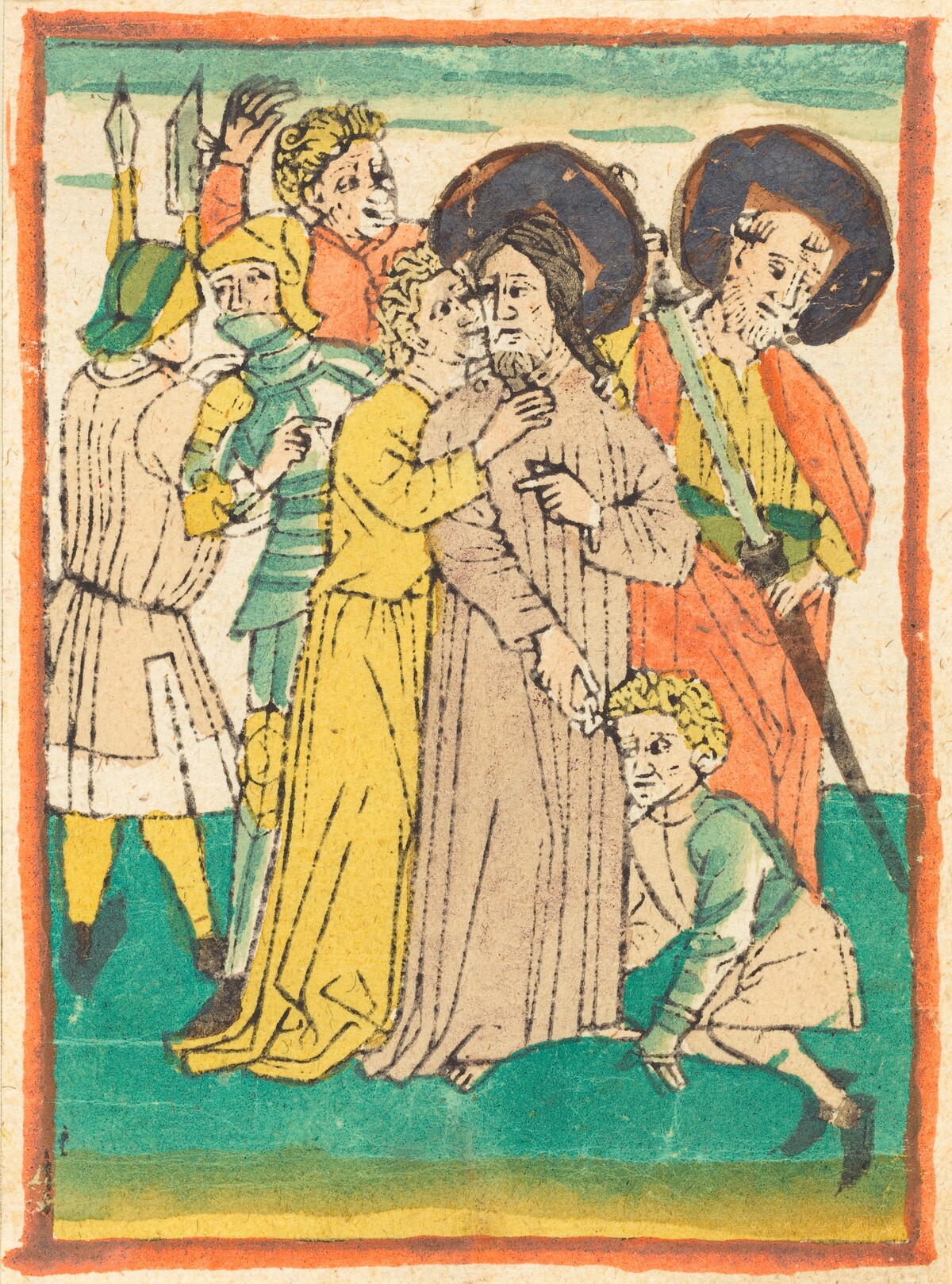 The Betrayal of Christ by German 15th Century