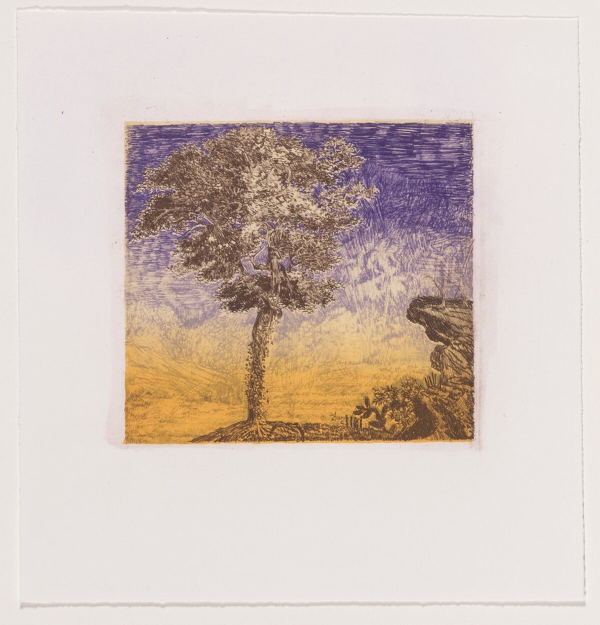 Untitled (#2) [working proof 7] by Joan Nelson