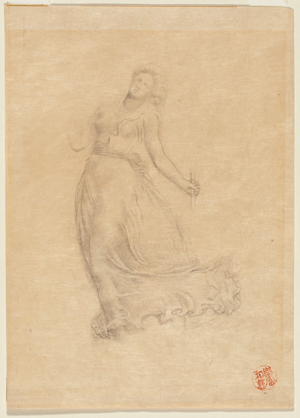 Allegorical Female Figure by John La Farge