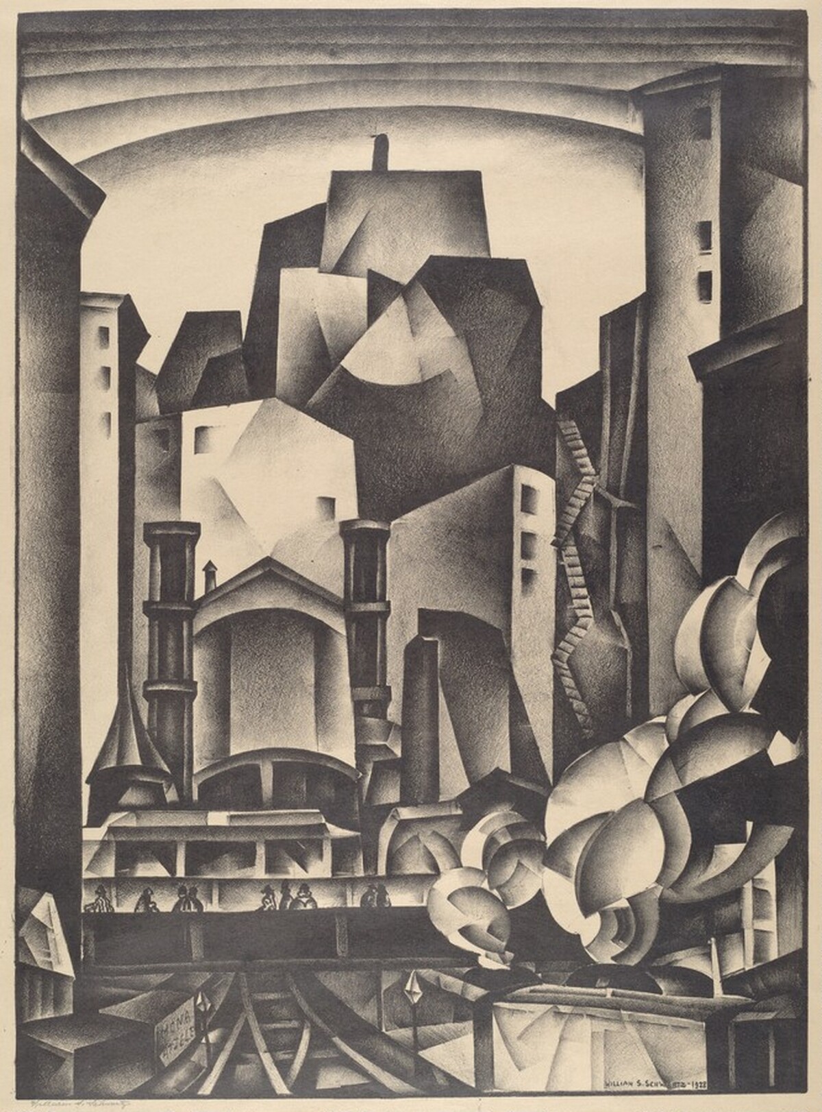 Lithograph #16 by William Samuel Schwartz