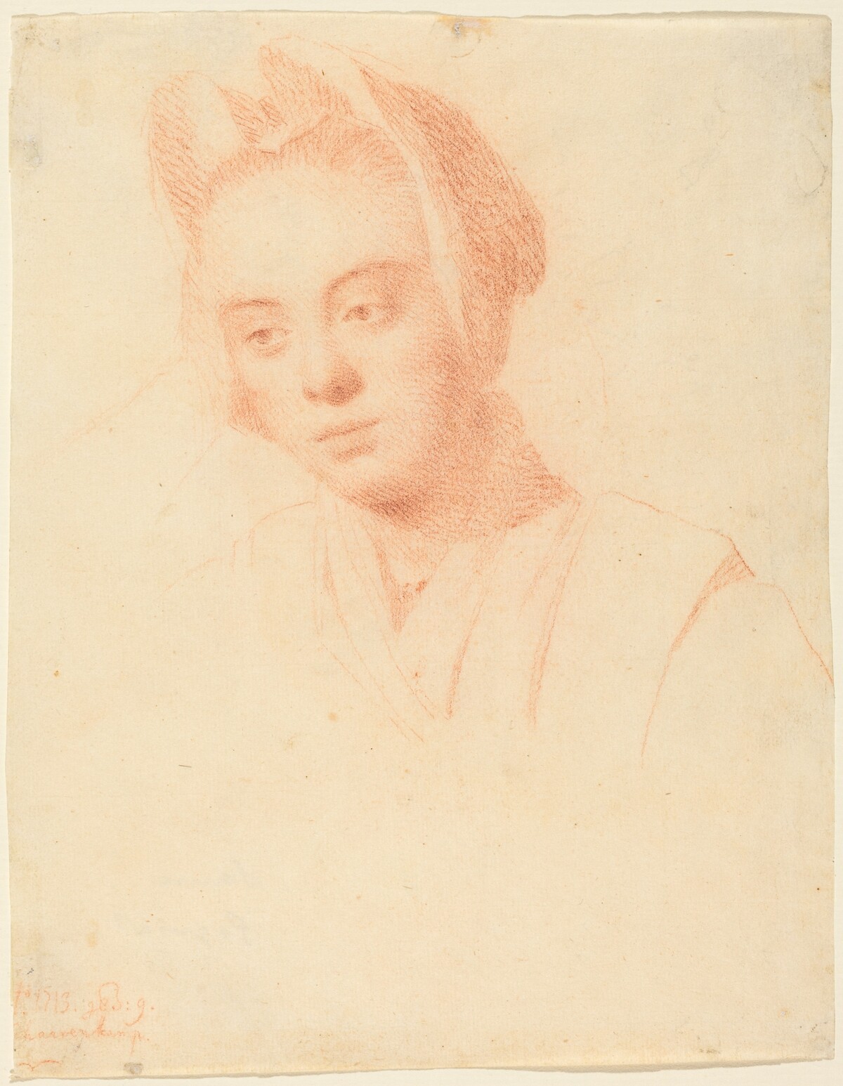 The Artist's Wife Esther by Balthasar Denner