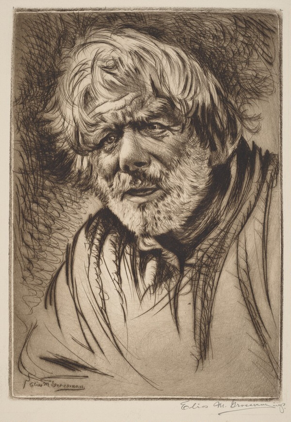 Russian Peasant by Elias M. Grossman