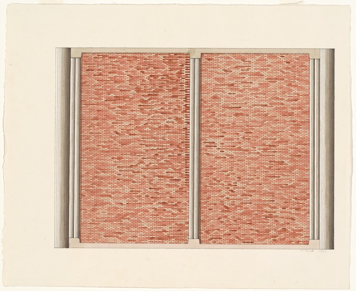Classic Windows, Red Brick by Michael Clark