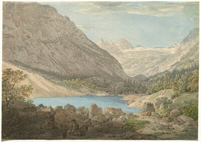 "The Blue Pool" in the Rein Valley near Garmisch