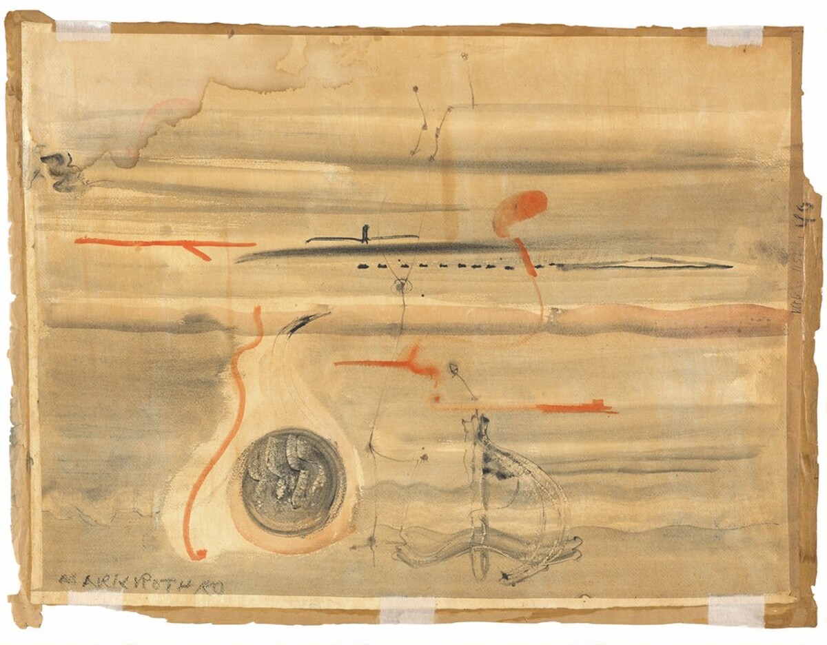 Untitled [verso] by Mark Rothko