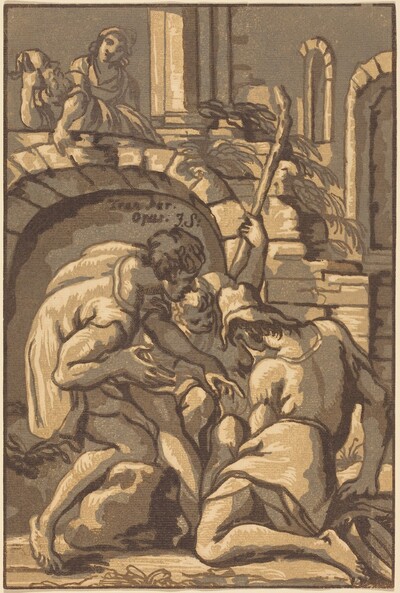Two Shepherds and a Boy